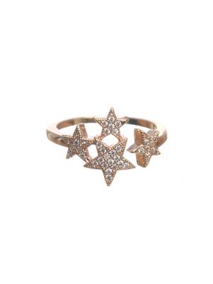 Gold american diamond rings 1