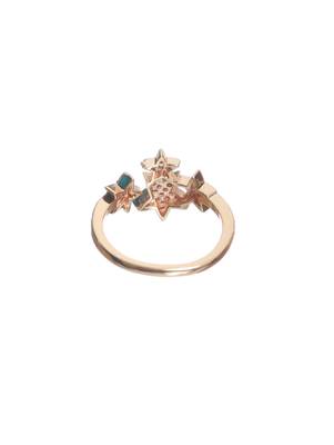 Gold american diamond rings 2