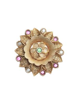 Pink artificial stone rings 1