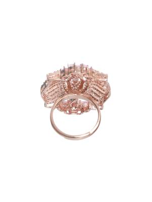 Pink american diamond rings 2