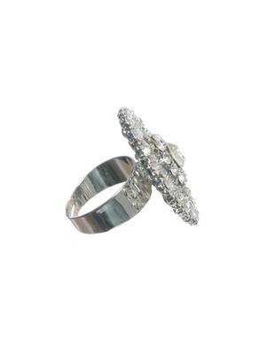 White american diamond rings 3