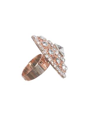 White american diamond rings 3
