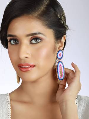 Blue earrings 1