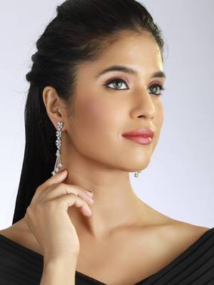 Silver earrings 1