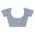 Grey woven chiffon saree with blouse