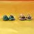 Handmade Rajasthani Lakh Multi Colour Stone Earing