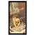 Vasudev Carrying Krishna Texture Paper Framed Art Print 19.25 Inches X 13.25 Inches