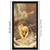 Vasudev Carrying Krishna Texture Paper Framed Art Print 19.25 Inches X 13.25 Inches