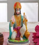 Gallery99 Handpainted Lord Hanuman Idol For Home Decoration(5.5x3.7x9)
