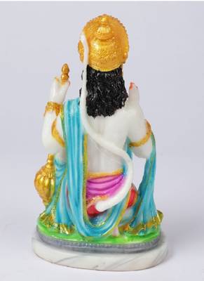 Gallery99 Handpainted Lord Hanuman Idol For Home Decoration(5.5x3.7x9) 4