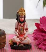 Gallery99 Handpainted Lord Hanuman Idol For Home Decoration(3x2x5)