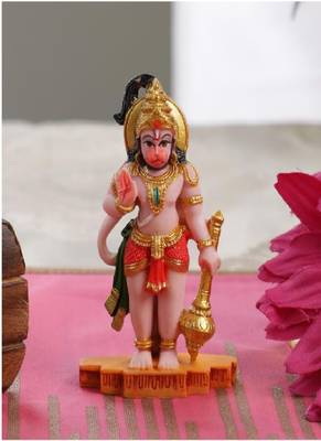Gallery99 Handpainted Lord Hanuman Idol For Home Decoration(2.2x1x4) 1