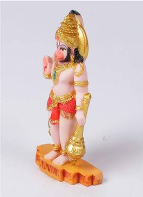 Gallery99 Handpainted Lord Hanuman Idol For Home Decoration(2.2x1x4) 3