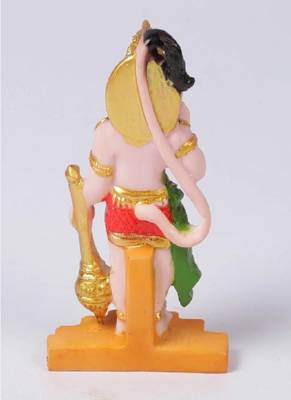 Gallery99 Handpainted Lord Hanuman Idol For Home Decoration(2.2x1x4) 4