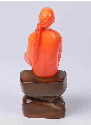 Gallery99 Handpainted Dwarka Sai Baba Idol For Home Decoration(2.5x2.5x6.5) 4
