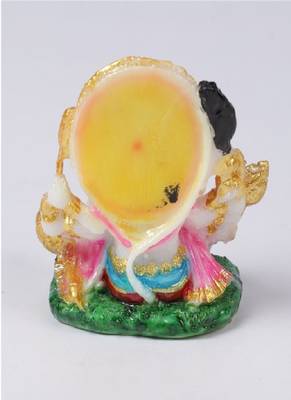 Gallery99 Handpainted Panchmukhi Hanuman Idol For Home Decoration(3x2x3) 4