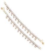 Traditional Kundan Payal Anklets Jewellery for Women & Girls 