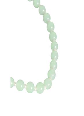 Adjustable Pearl & Mint Beads Single Anklet Payal Bracelet for Women  2