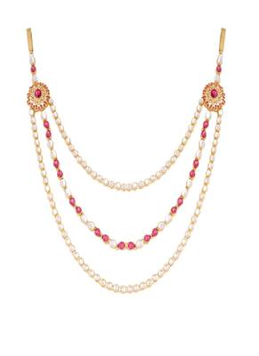 Traditional Gold Plated Kundan & Stone Studded Kamarband/Kandora for Women B011 1