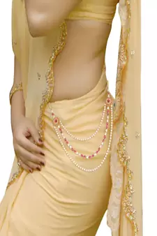 Traditional Gold Plated Kundan & Stone Studded Kamarband/Kandora for Women B011