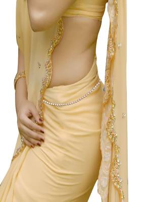  Ethnic Kundan Stone Studded Kamarband/Waist Belly Chain for Women  2