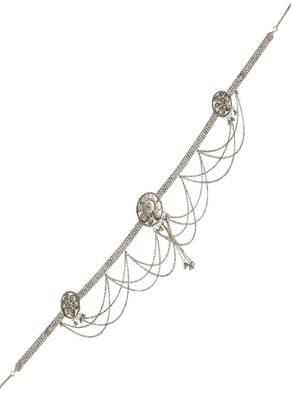 Rhodium Plated Ethnic Bridal Waist/Kamarband/Belly Chain for Women/Girls (B024S) 2