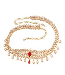 Ethnic Kundan Studded Kamarband / Belly Chain for Women 