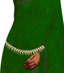 Ethnic Kundan Stone Studded Kamarband/Belly Chain for Women 