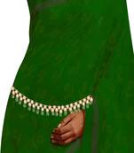 Ethnic Kundan Stone Studded Kamarband/Belly Chain for Women 