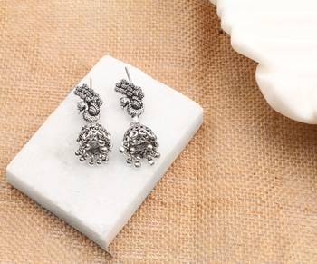Silver earrings 1