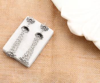Silver earrings 1