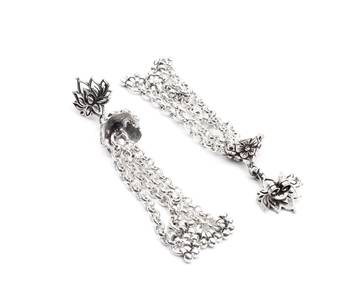 Silver earrings 3