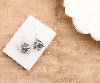 Silver earrings 1