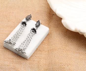 Silver earrings 1