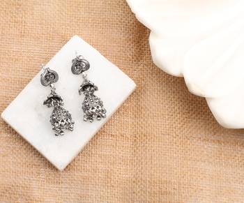Silver earrings 1