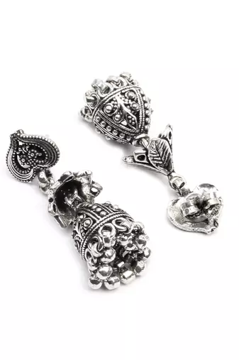 Silver earrings