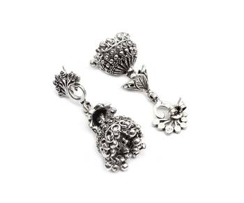Silver earrings 2