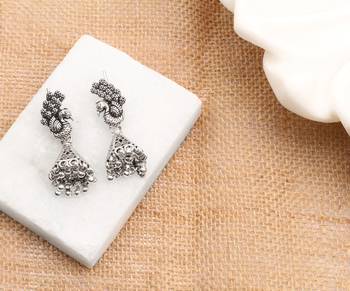 Silver earrings 1