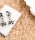 Silver earrings