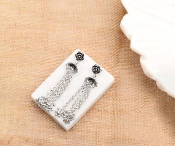 Silver earrings 1