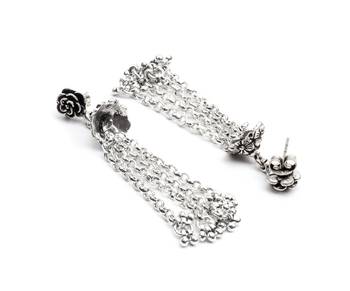 Silver earrings 3