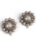 Silver earrings