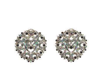 Silver earrings 2