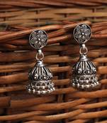 Silver earrings
