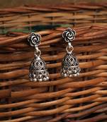 Silver earrings