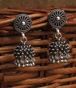 Silver earrings