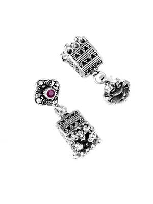 Silver earrings 4