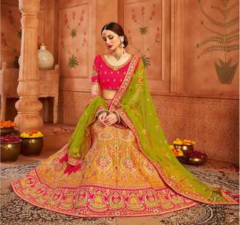 Banarasi Art Silk Lehenga Choli 2