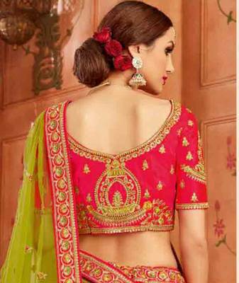 Banarasi Art Silk Lehenga Choli 4