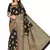 Black Woven Silk Blend Saree With Blouse